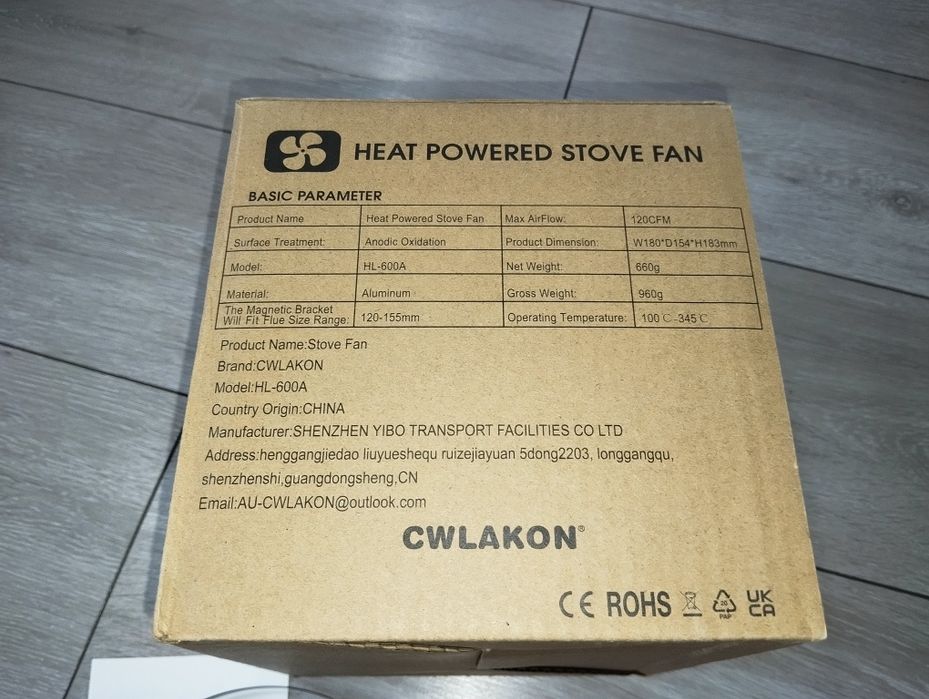 Wentylator kominowy Celakon