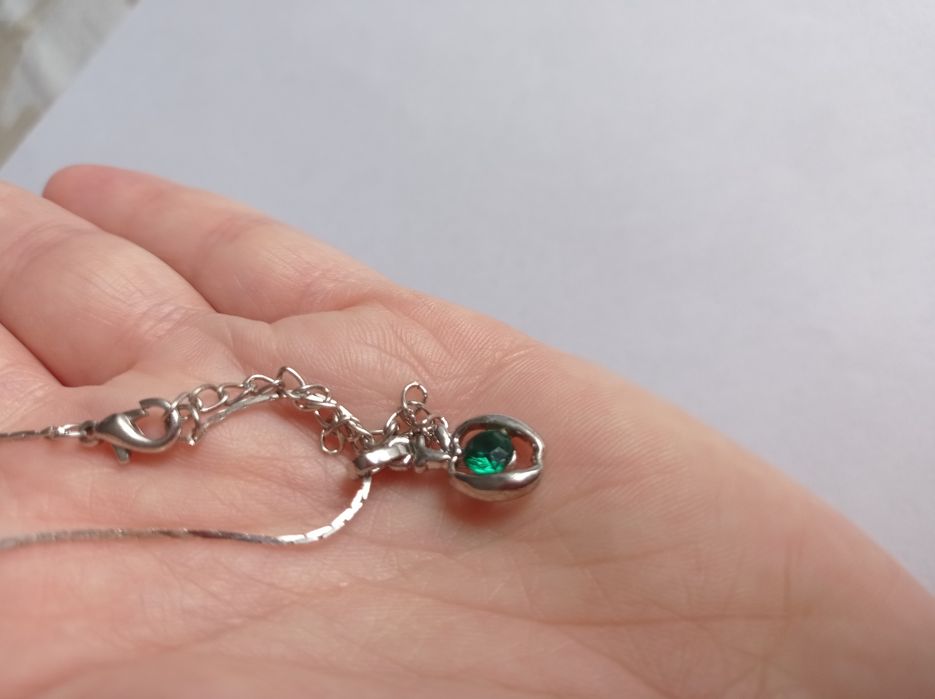 Komplet biżuterii nutka jabłko