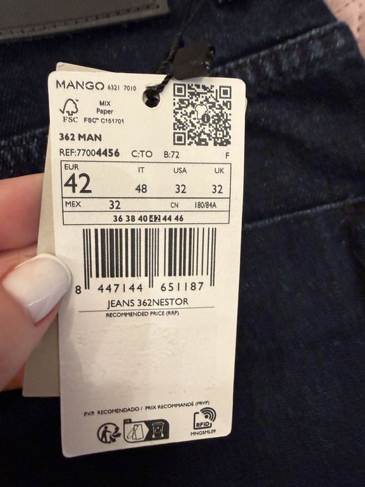 Джинси чоловічі MANGO