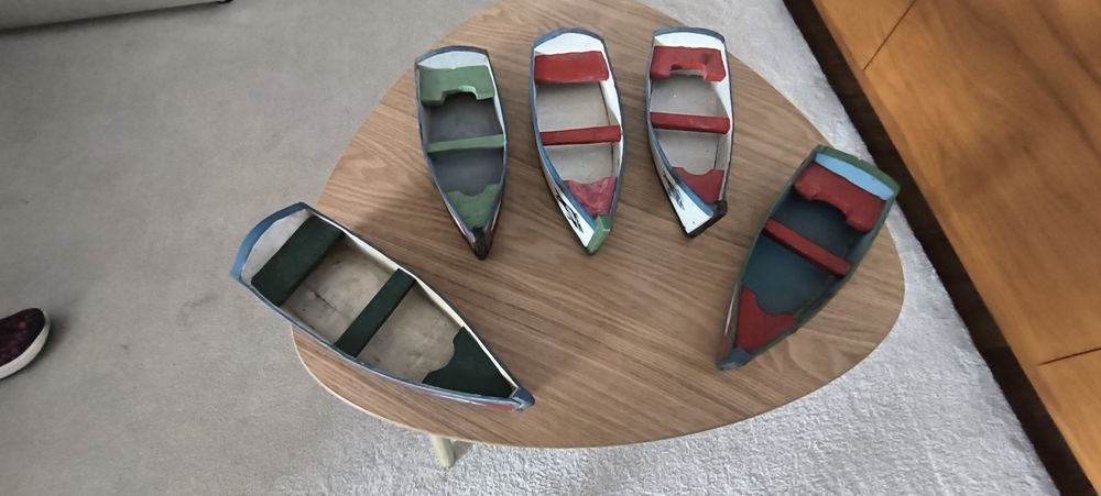 Barquininhos de exposição