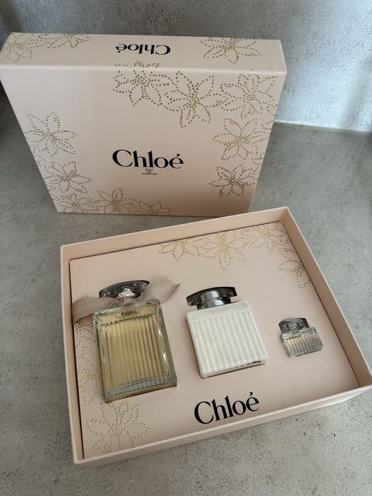 Zestaw upominkowy perfum chloè - perfumy balsam