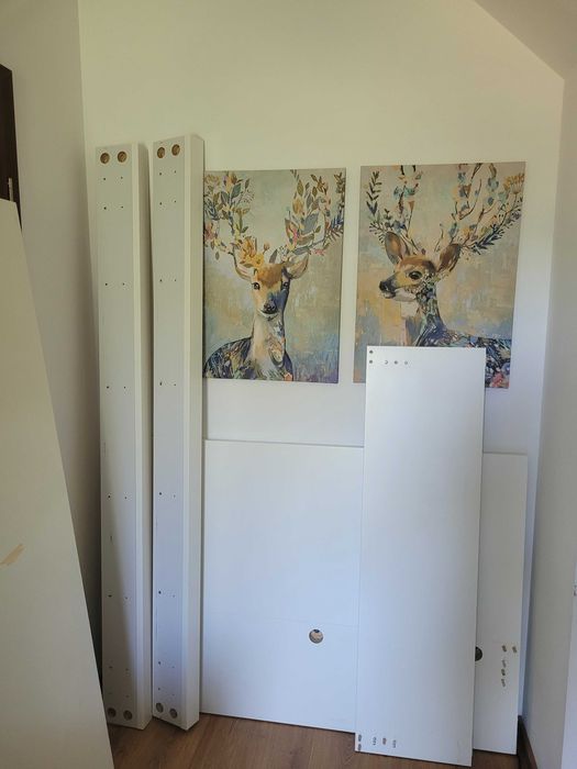łóżko MALM IKEA 120 x 200 (160x200) + stelaż + materac