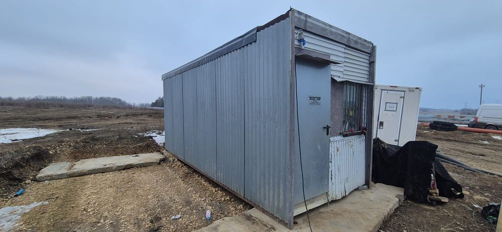 Kontener budowlany, socjalny 6x2,5