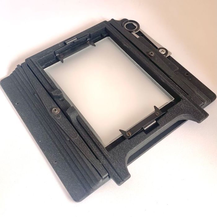 Visor de foco Graflex 3x4 polegadas | Ground Glass Focusing Screen Back | Artigo Raro