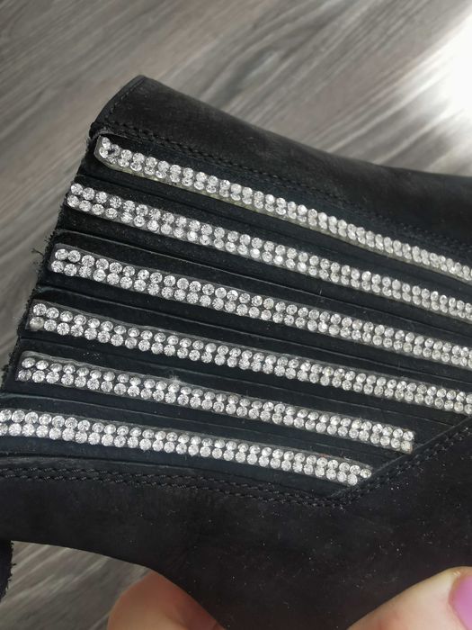 Buty botki 37 czarne