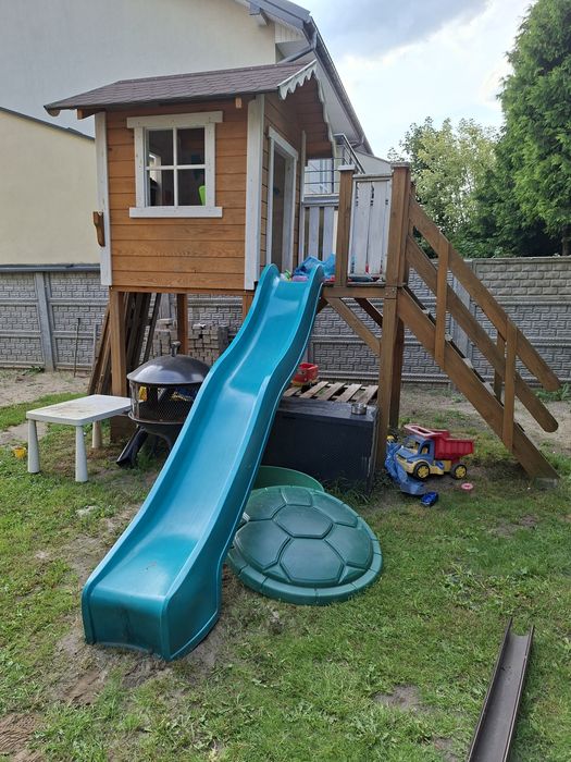 Domek dla dzieci do ogrodu