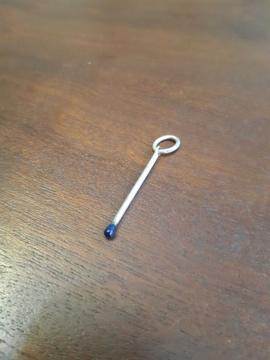 Pendente de prata fósforo (Itália) séc. XX