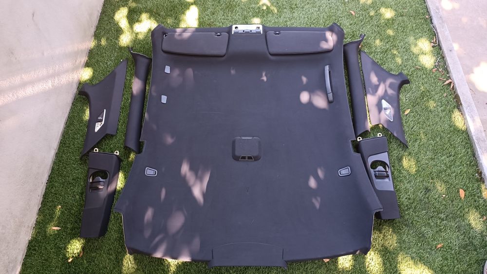 Conjunto de teto preto e acessórios pack M bmw E46 Coupé