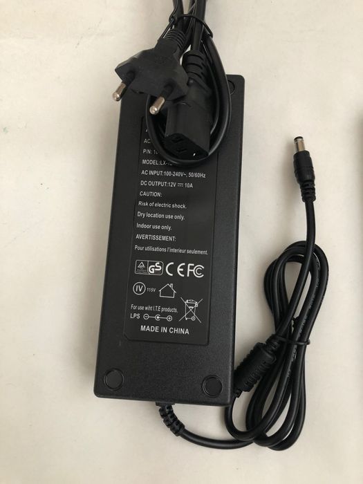 Блок питания 12в 10/25ампер  адаптер с 220