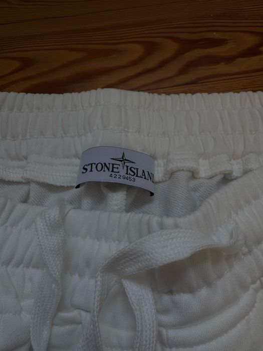 Calcões Stone Island Brancos Novos com Etiqueta