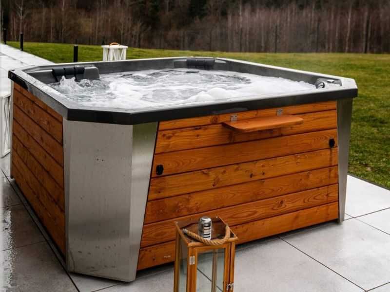 Jacuzzi Carpathian model PORAD, hydromasaż, dostawa balii