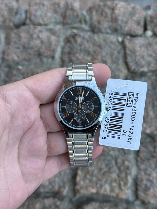 Новий Оригінальний чоловічий годинник Casio mtp-v300D часи касіо