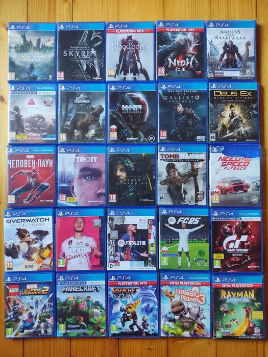 Ігри PS4 PS5 диски