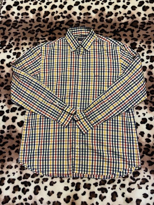 Рубашка чоловіча у клітинку Paul Shark