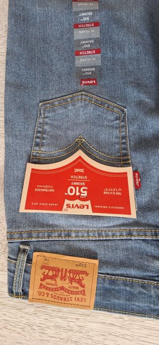 Spodnie Jeansowe Levi's 510 Skinny