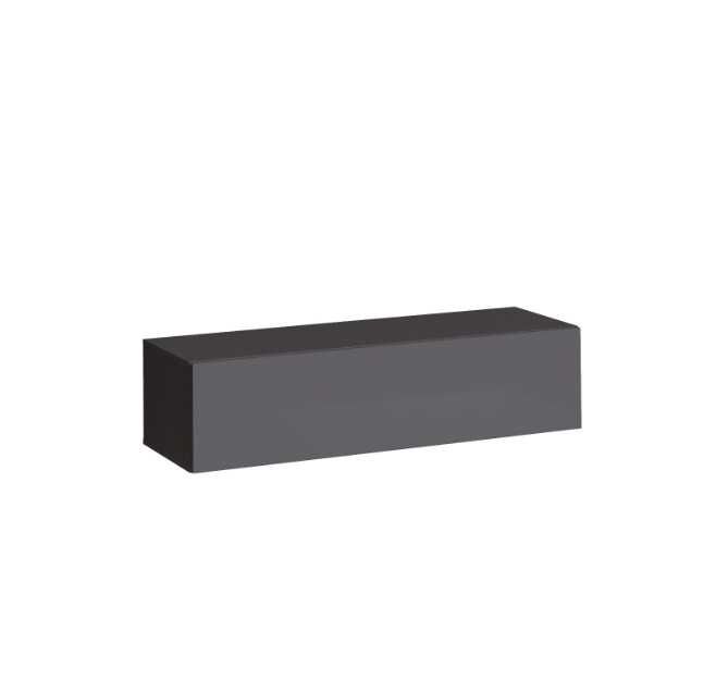 Szafka RTV2 SWITCH 120 szara biała