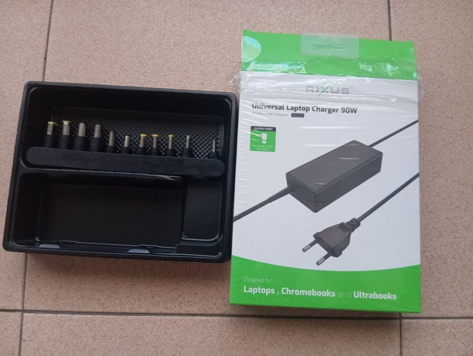 Carregador universal de portáteis com garantia