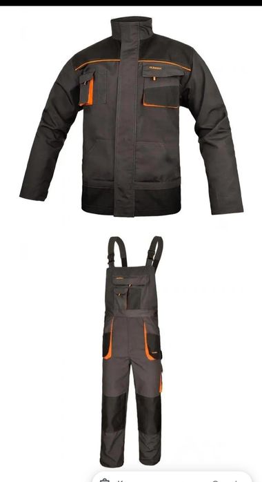 Новий зимовий комлект робочого одягу, куртка + напівкомбінезон р.52