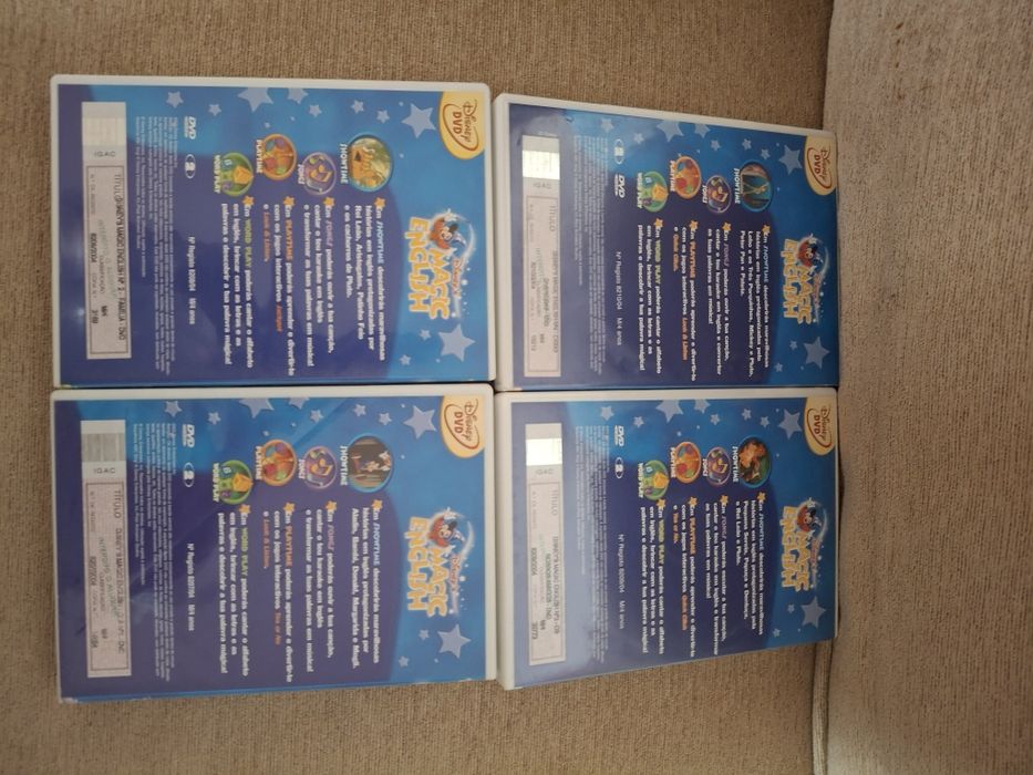 Dvds "Magic English"