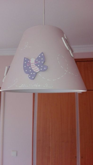 Candeeiro de teto rosa NOVO PREÇO