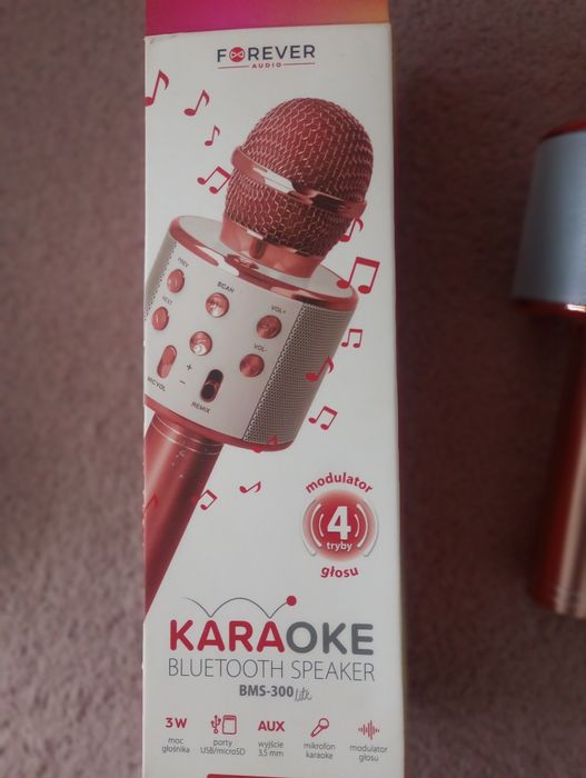 Mikrofon karaoke Nowy