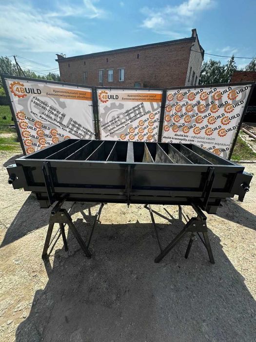 Металлоформа для бордюр, блоков, виброформа, формы ФБС 24.5.6 (1)