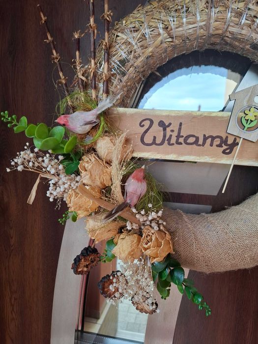 Sprzedam wianek na drzwi  lub ścianę 40 cm