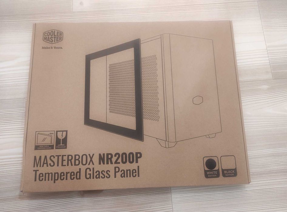 Cooler Master MasterBox NR200P - panel boczny szklany
