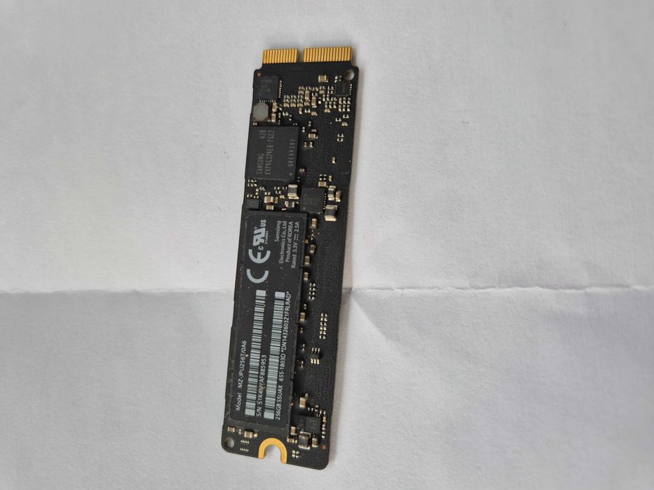 Disco ssd mac modelo MZ-JPU256T/0A6