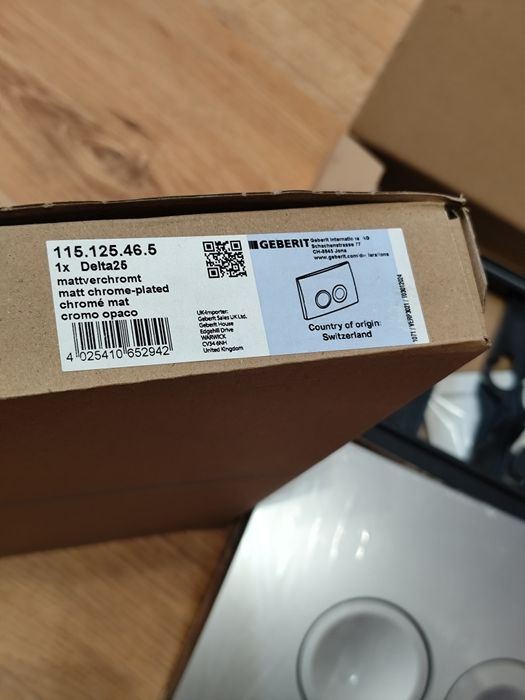 Przycisk Geberit Delta 25 chrom mat