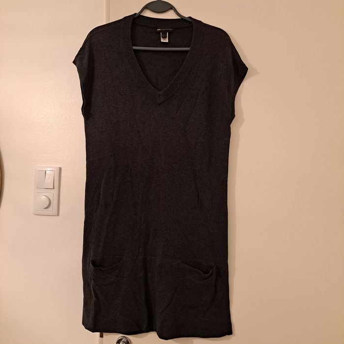 Colete/vestido Mango antracite S