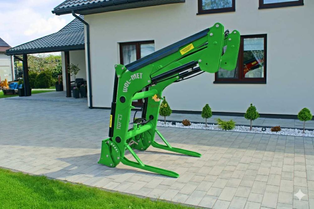 DUŻY TUR 1500KG Ładowacz czołowy TUR Wolmet Zetor Ursus MTZ John Deere
