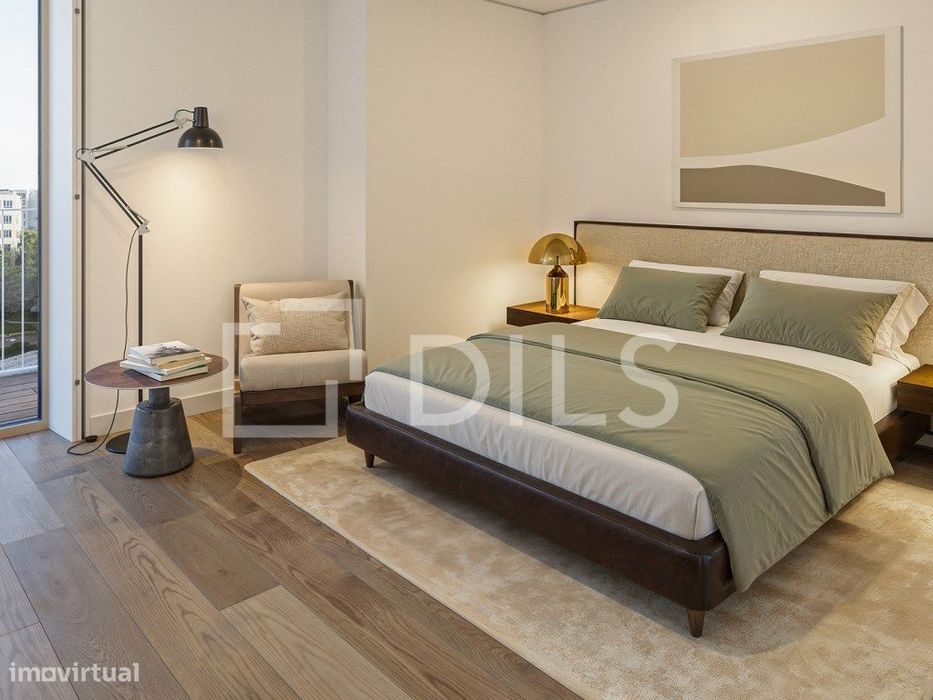 Apartamento T3 com varanda no novo empreendimento no campo Grande