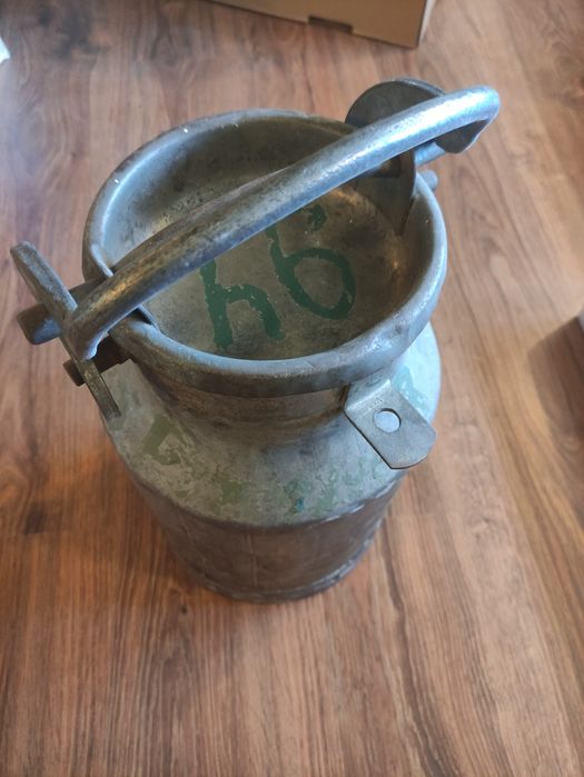 Kanka bańka na mleko aluminiowa duża 10l