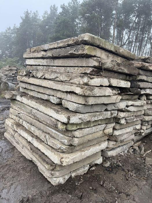 Płyty drogowe betonowe używane   nie nowe