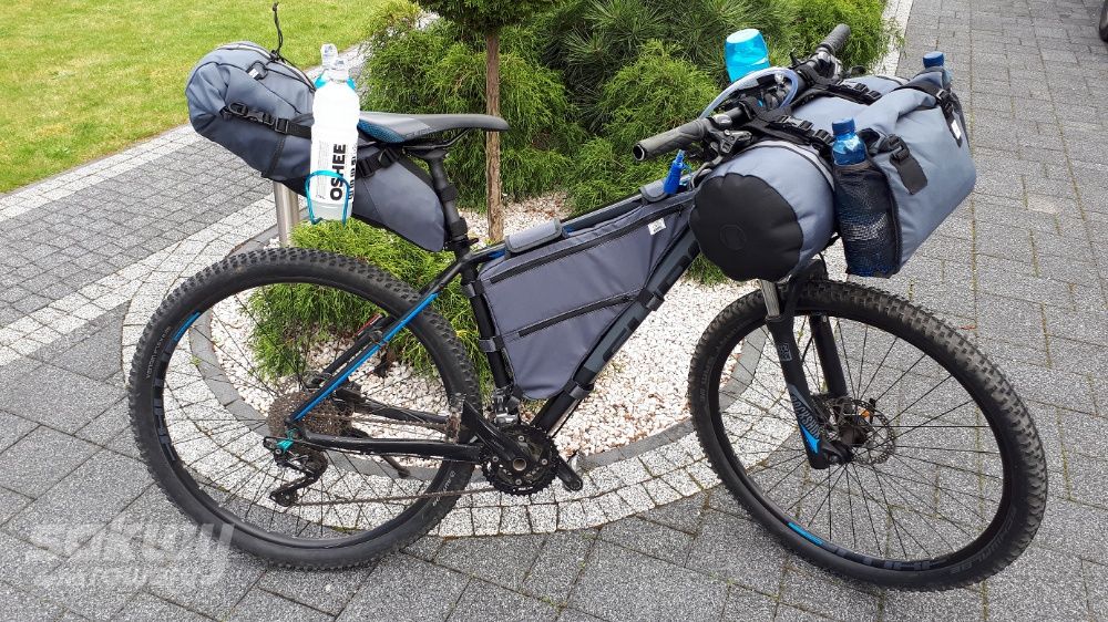 Kubek termos rowerowy pokrowiec na bidon RIP-STOP