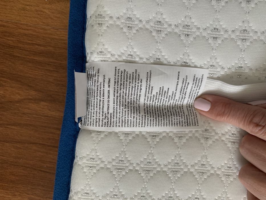 Materac z wełny plus poduszka