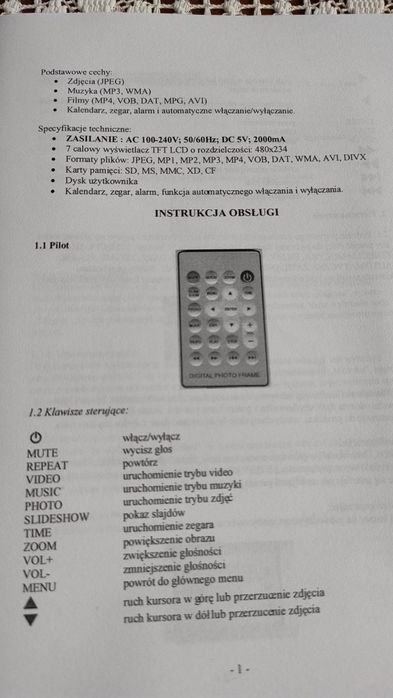 Ramka cyfrowa na zdjecia