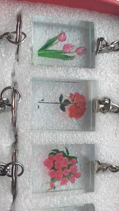 Porta-chaves - Flores + Signos - novos - portes incluidos