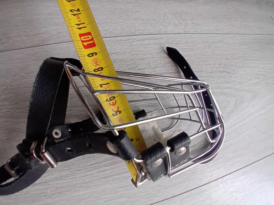 Kaganiec dla małego psa stalowy