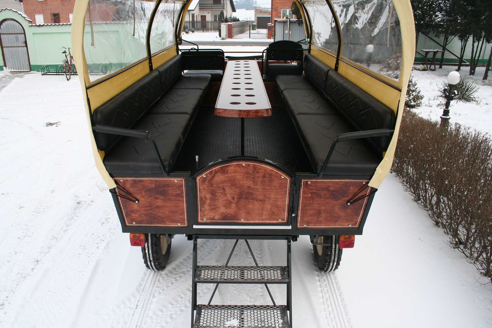 Powóz konny bryczka planwagen 24 osoby