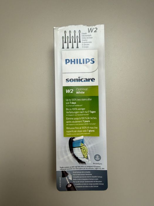 Końcówki Philips Sonicare DiamondClean HX6068 – oryginalne, nowe, czarne 6 sztuk