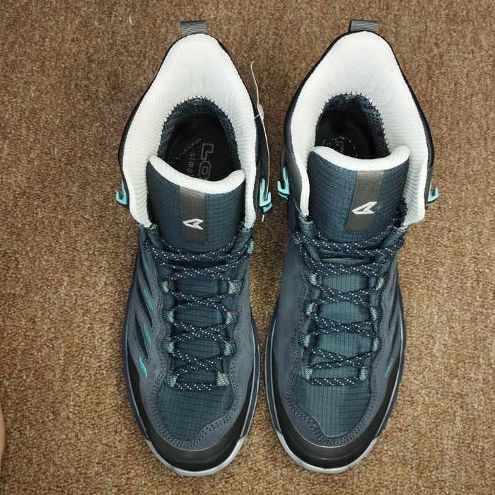 Gore-tex. Туристичні термочеревики Lowa Innovo GTX Mid, Navy/Arctic