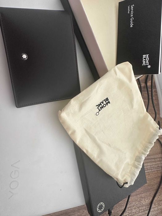 Carteira Montblanc Meisterstück Wallet 6cc (referência 14541)