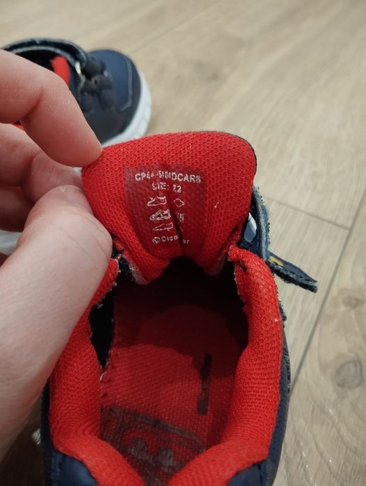 Buty chłopięce 22 Cars Auta Zygzak McQueen