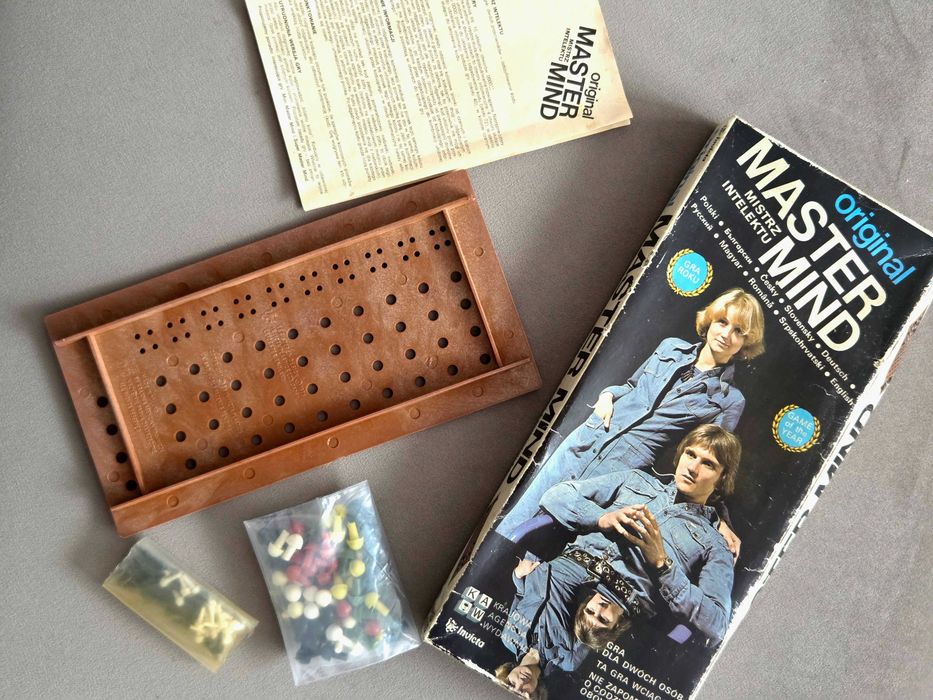 Master Mind Original Mistrz Intelektu - Kultowa Gra PRL