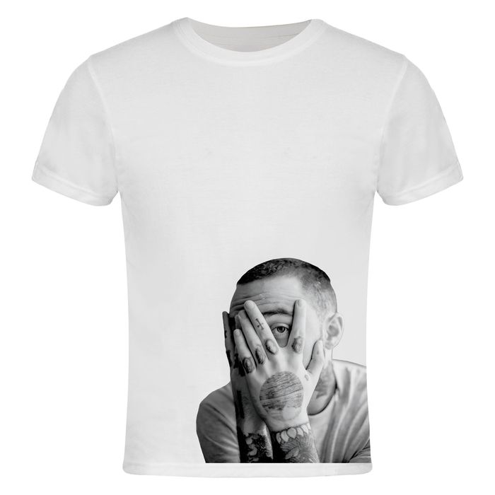 Koszulka mac miller nadruk biała prezent bawełna dowolny rozmiar