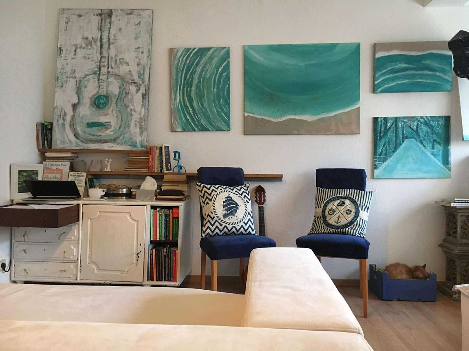 Incrível e acolhedora Casa de Praia T1 no bairro do Junqueiro