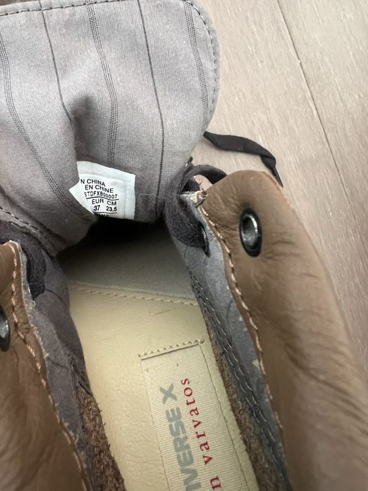 Converse x John Varvatos 37 limitowane kolekcjonerskie skóra 23, 5 cm