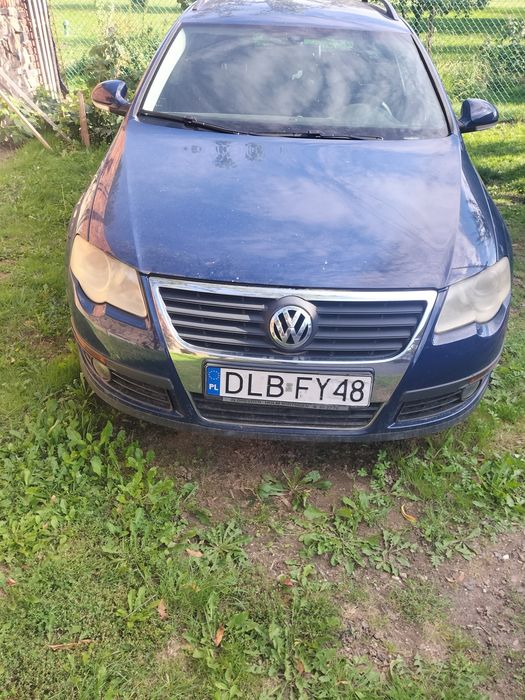Kompletny przód Passat b6 zderzak maska lampy